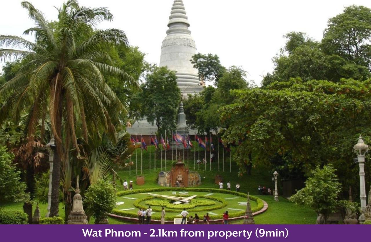 One Eleven Hotel Phnom Penh Exterior foto